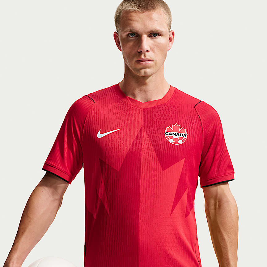 フラム　07　デンプシー　ユニフォーム　XXL　NIKE　ナイキ　ストライプ　赤 Canada Stadium Home Women's Nike Dri-FIT Football Shirt. Nike CA